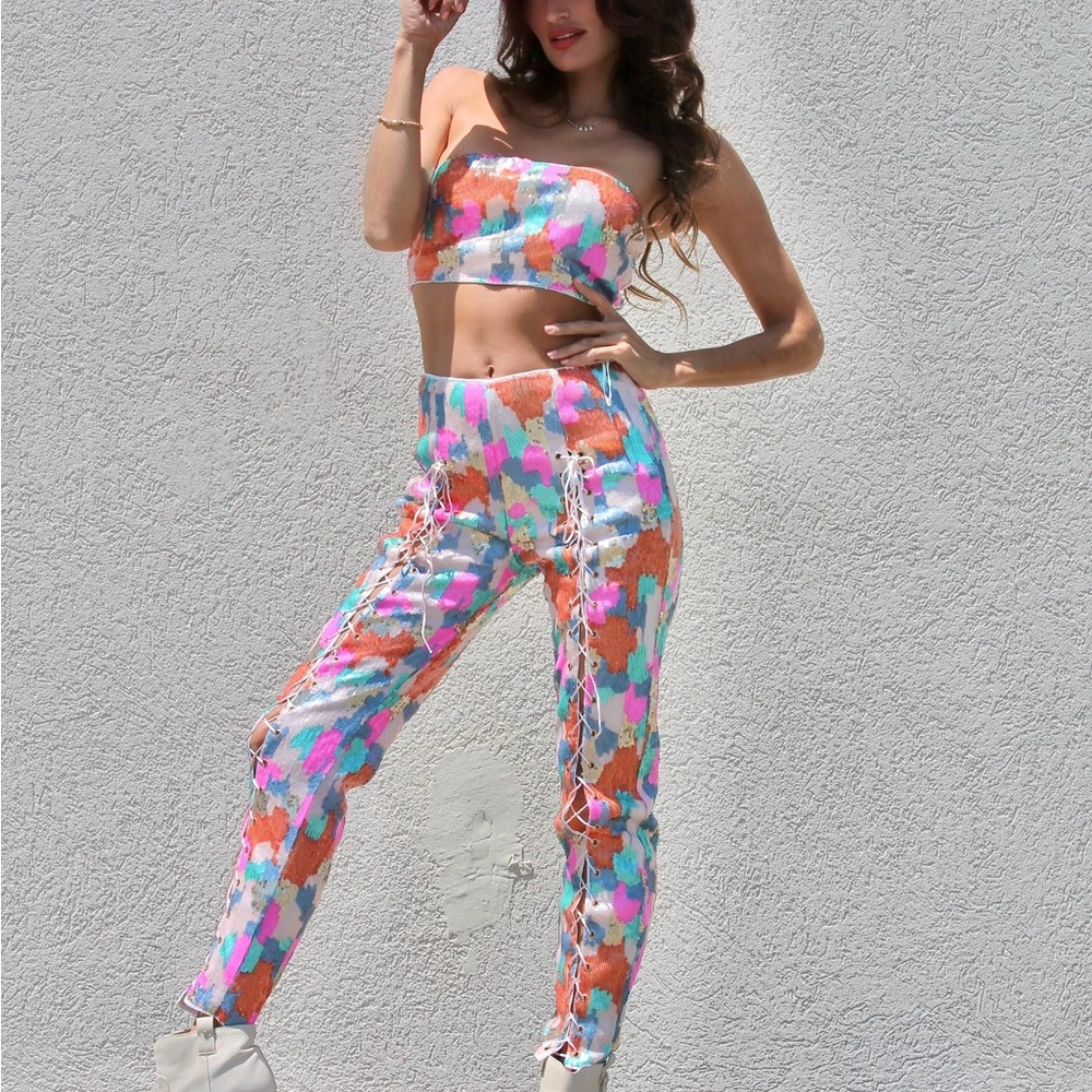 Convertible Cowgirl sequin set